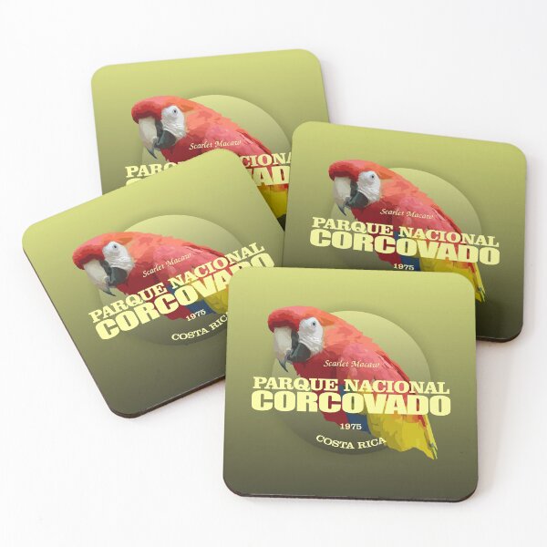 Item preview, Corcovado National Park (Scarlet Macaw)(WT) designed and sold by curranmorgan.