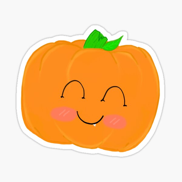 Item preview, Pumpkin Sticker designed and sold by JanyL18.