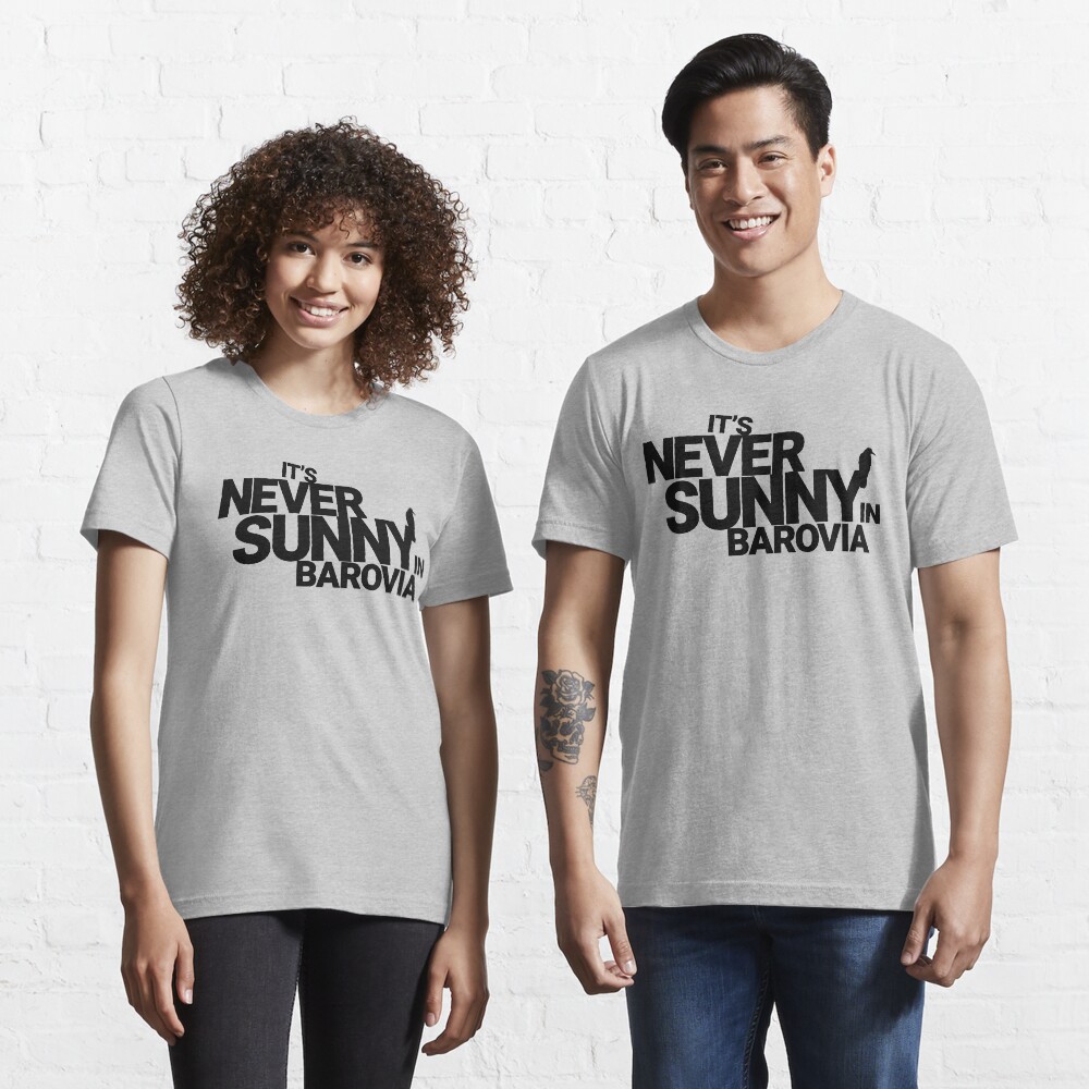 it's never sunny in barovia shirt