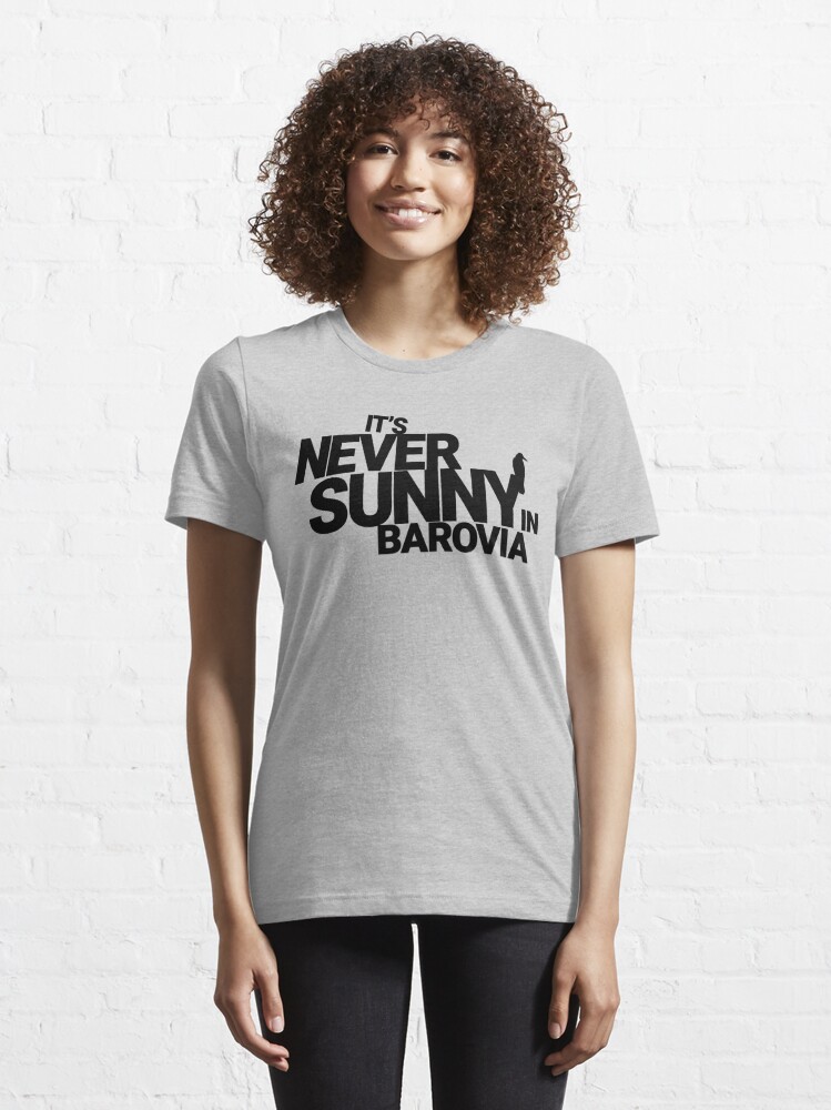 it's never sunny in barovia shirt