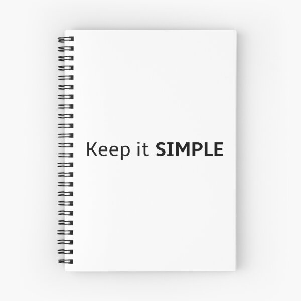 Item preview, Keep it SIMPLE designed and sold by RecoveryGift.