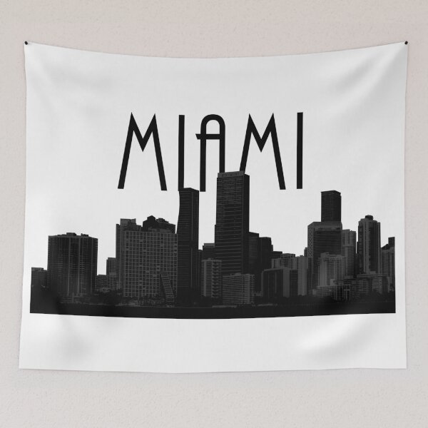 Item preview, Miami Skyline designed and sold by Oak Mountain.