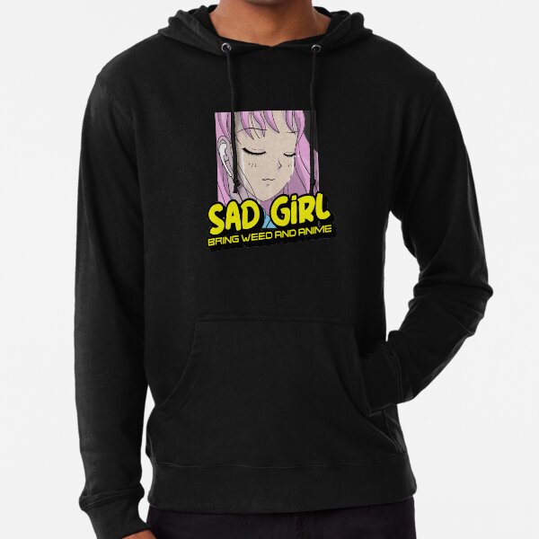 Sad girl online sweatshirt