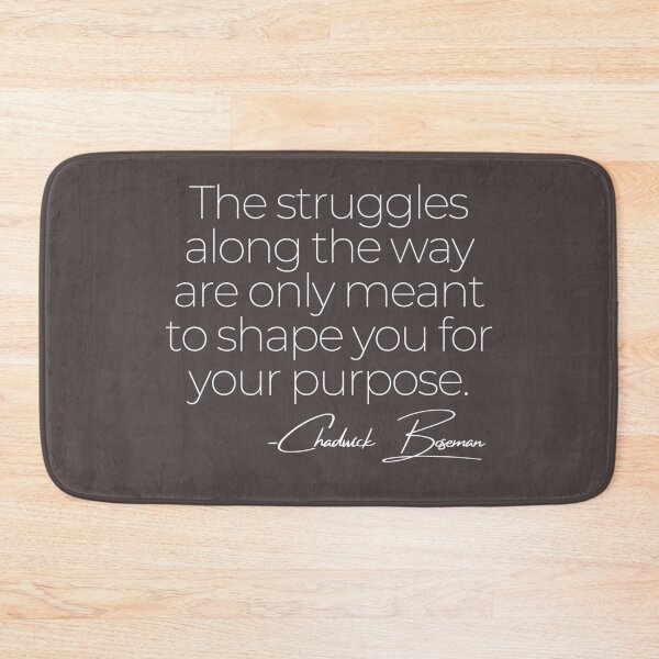 Item preview, Chadwick Boseman Quote designed and sold by TonsPOD.
