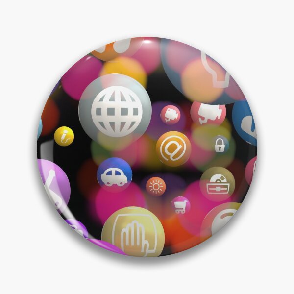 Item preview, Pink logos and icons designed and sold by Hvll1116.