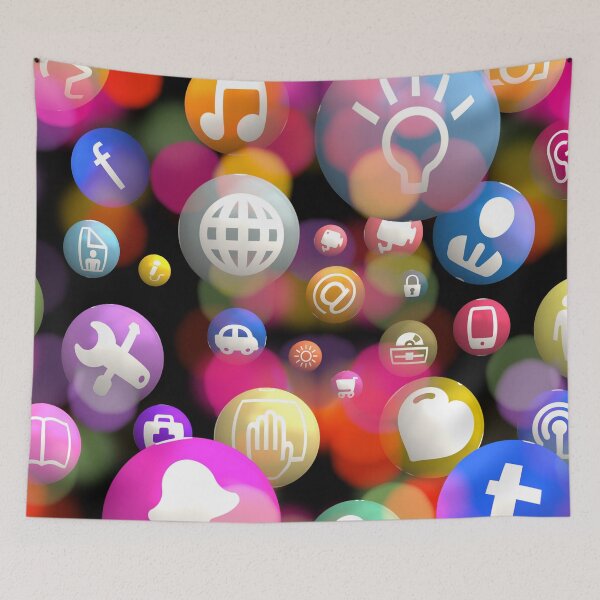 Item preview, Pink logos and icons designed and sold by Hvll1116.