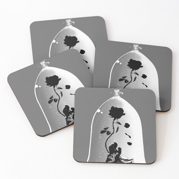 Item preview, Beauty and Beast Dancing beneath a rose. designed and sold by thefreeze1.