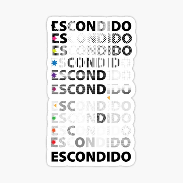 Escondido Sticker