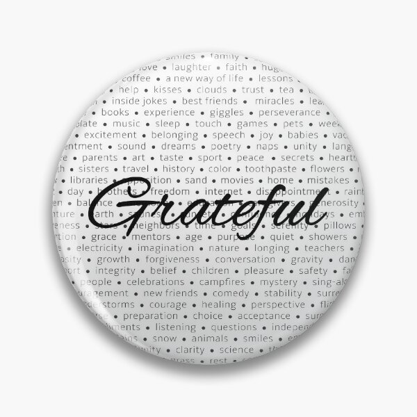 Item preview, Agradecido - Negro designed and sold by RecoveryGift.