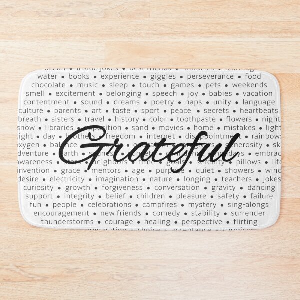 Item preview, Grateful - Black designed and sold by RecoveryGift.