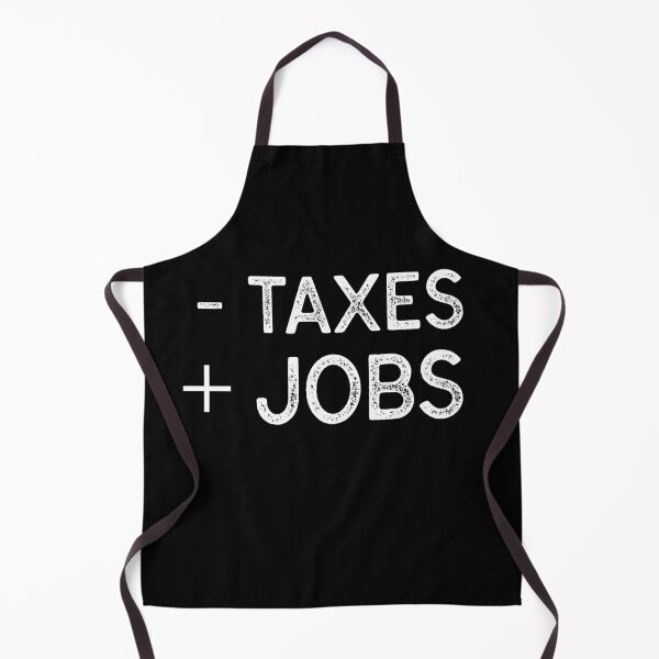 Item preview, Less taxes More jobs in white text designed and sold by Luccianos.