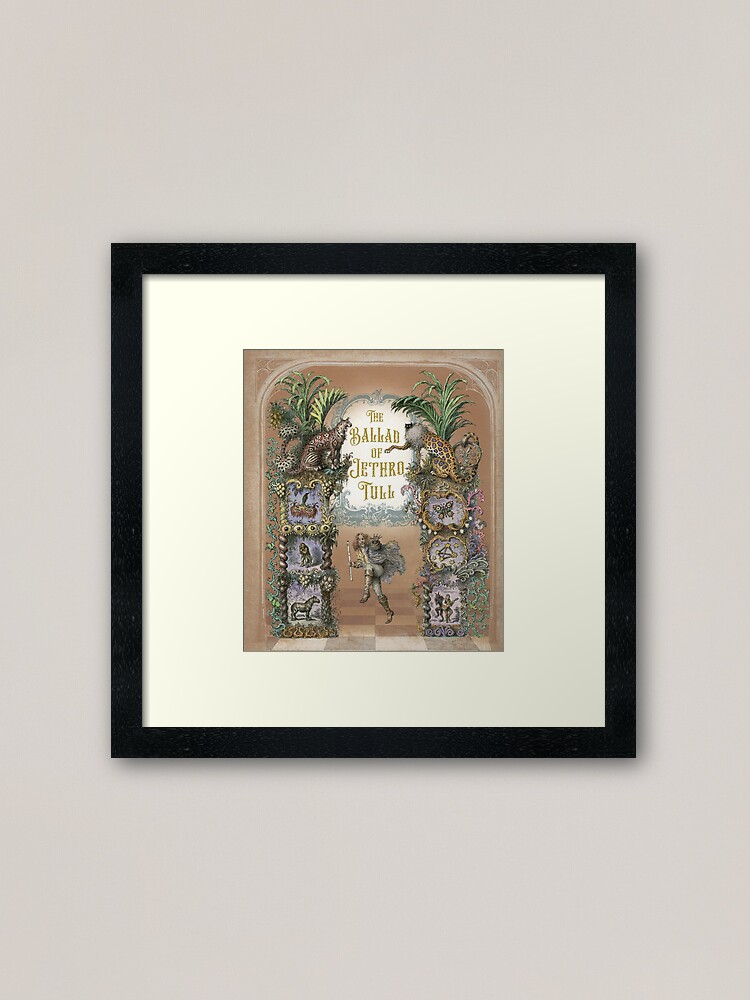 "the ballad of jethro tull" Framed Art Print for Sale by ryanmartinez
