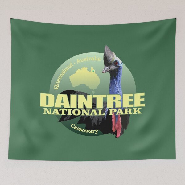 Item preview, Daintree National Park (Cassowary)(WT) designed and sold by curranmorgan.