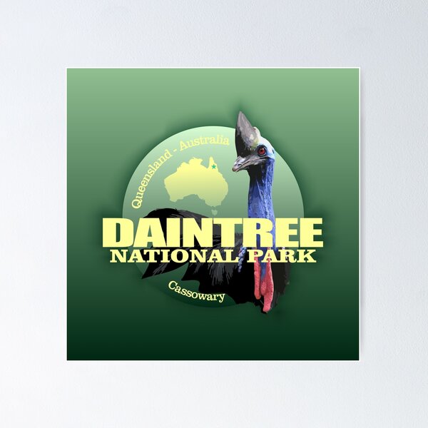 Item preview, Daintree National Park (Cassowary)(WT) designed and sold by curranmorgan.