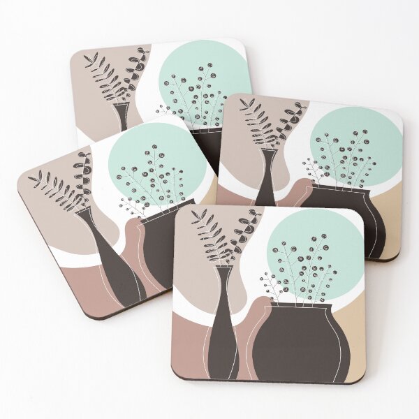 Item preview, Abstract Vase print designed and sold by Elisha  Zoe.