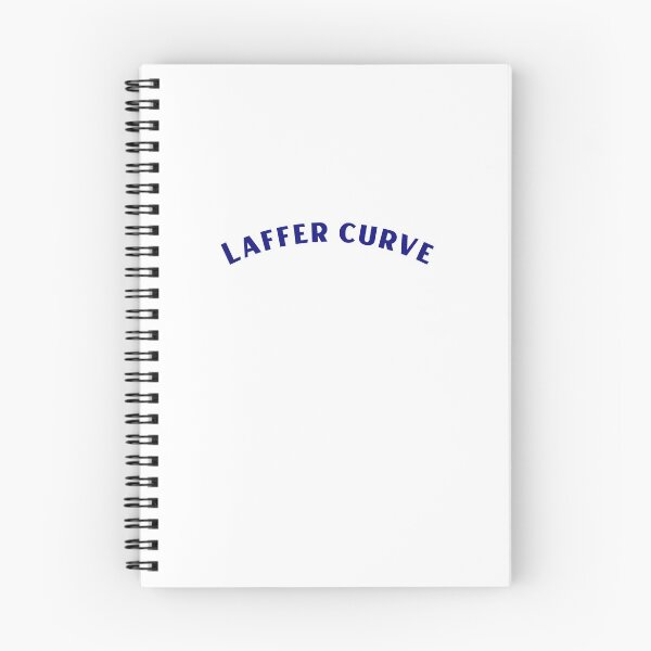 Item preview, Laffer curve in blue text  designed and sold by Luccianos.