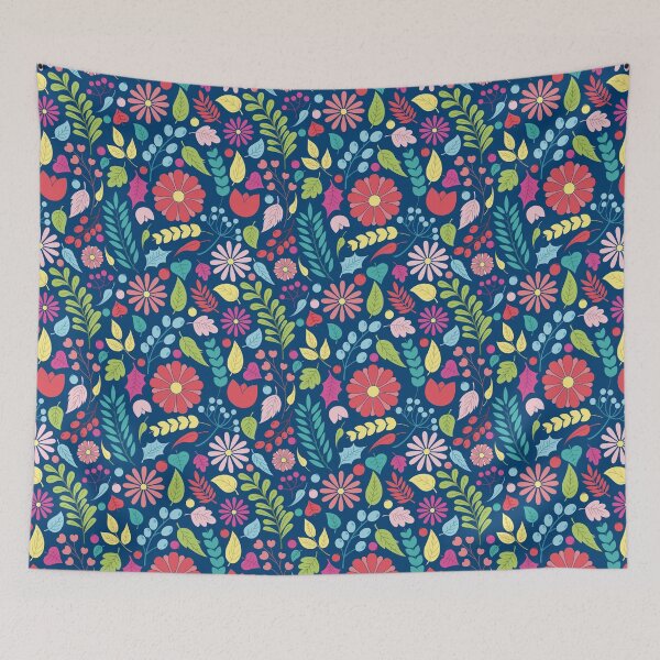 Item preview, Daisy Flowers Pattern designed and sold by KuroninaStudio.