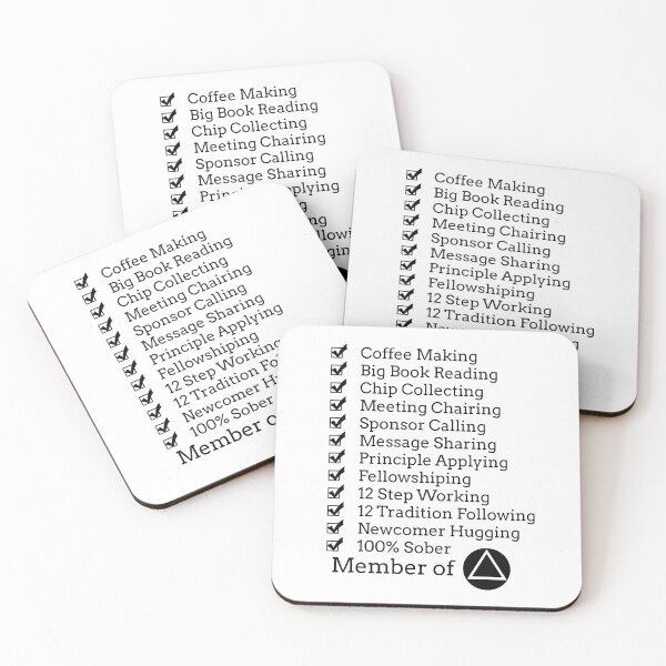 Item preview, Member of AA designed and sold by RecoveryGift.