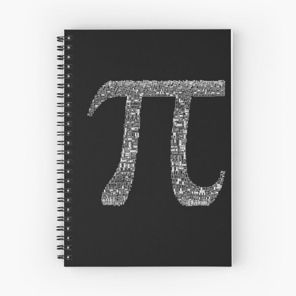Item preview, Pi made of Greek Pi Symbols in black and White designed and sold by UncleStuScience.