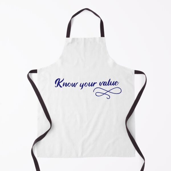 Item preview, Know your value im blue text  designed and sold by Luccianos.