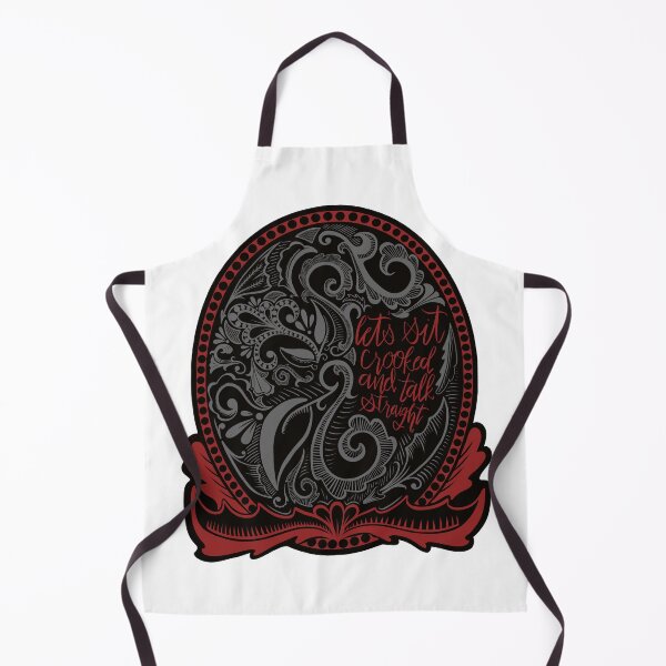Artikelvorschau, Setzen Sie sich schief und sprechen Sie gerade Oval Emblem - Onyx und Crimson entworfen und verkauft von TheGeometricFox.