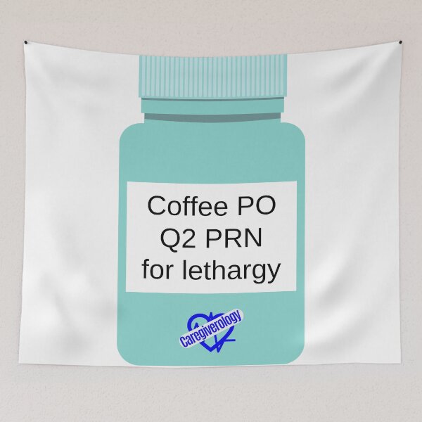 Item preview, Coffee PO Q2 PRN for lethargy designed and sold by Caregiverology.