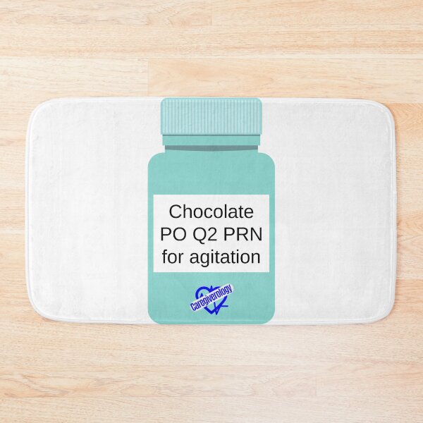 Item preview, Chocolate PO Q2 PRN for agitation designed and sold by Caregiverology.