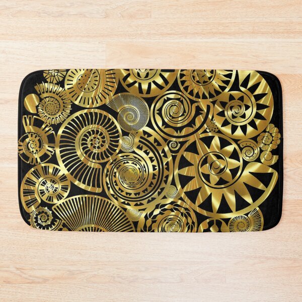 Item preview, Ammonites, golden fossils designed and sold by SAS4rt.