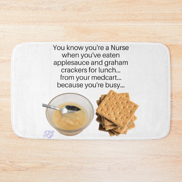 Item preview, Applesauce and graham crackers for lunch designed and sold by Caregiverology.