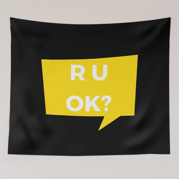 Item preview, R U OK? designed and sold by travelnerd.