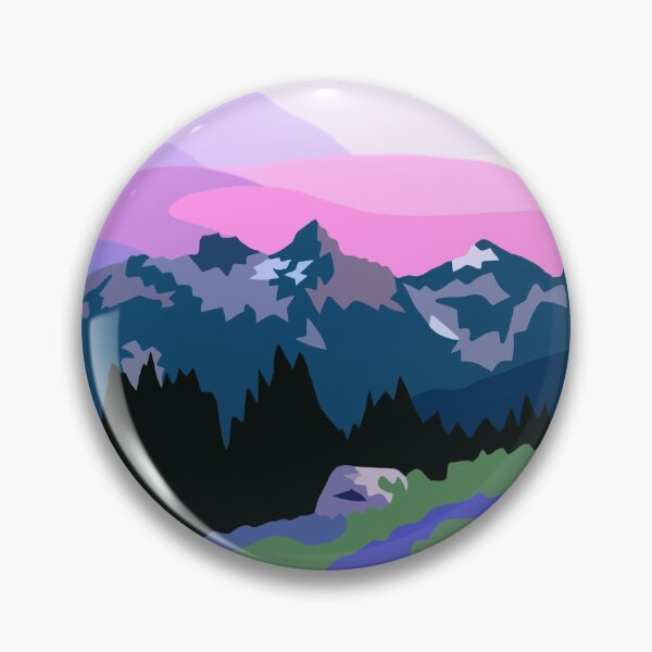 Item preview, Mt Rainier at sunset designed and sold by mappsart.