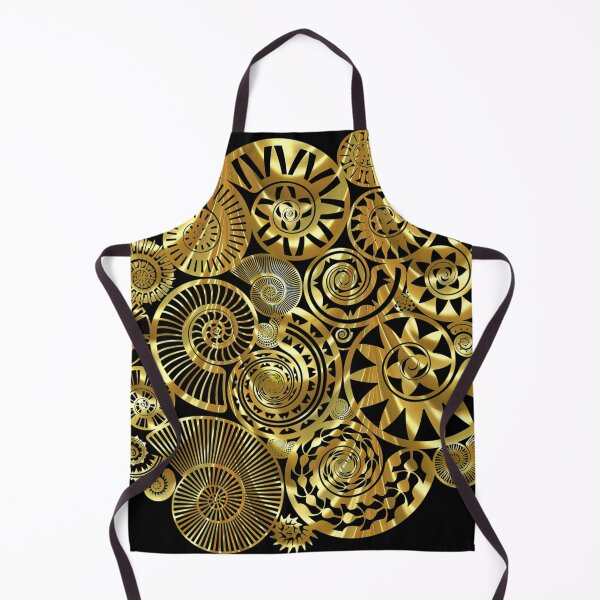 Item preview, Ammonites, golden fossils designed and sold by SAS4rt.