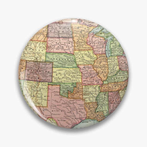 Item preview, Classic US Maps designed and sold by duffy-store.