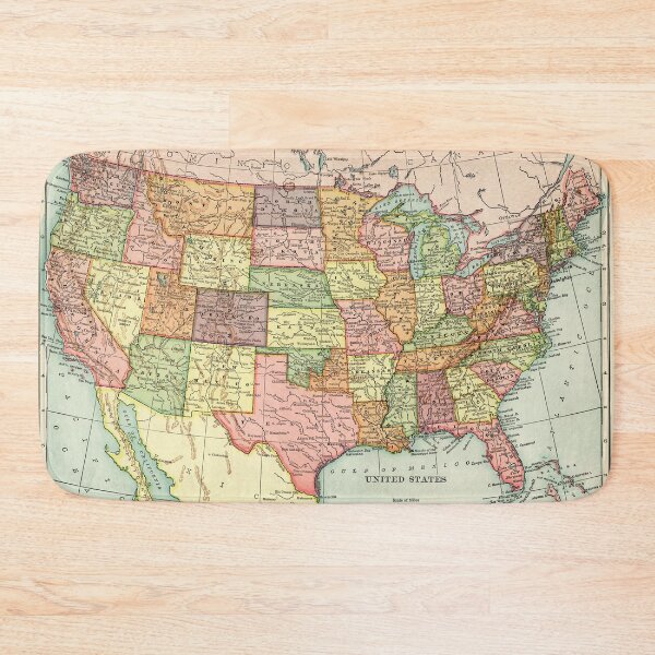 Item preview, Classic US Maps designed and sold by duffy-store.
