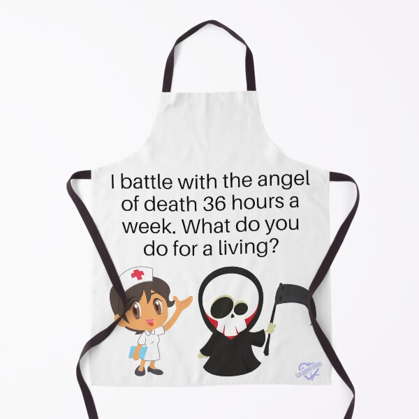 Item preview, I battle with the angel of death designed and sold by Caregiverology.