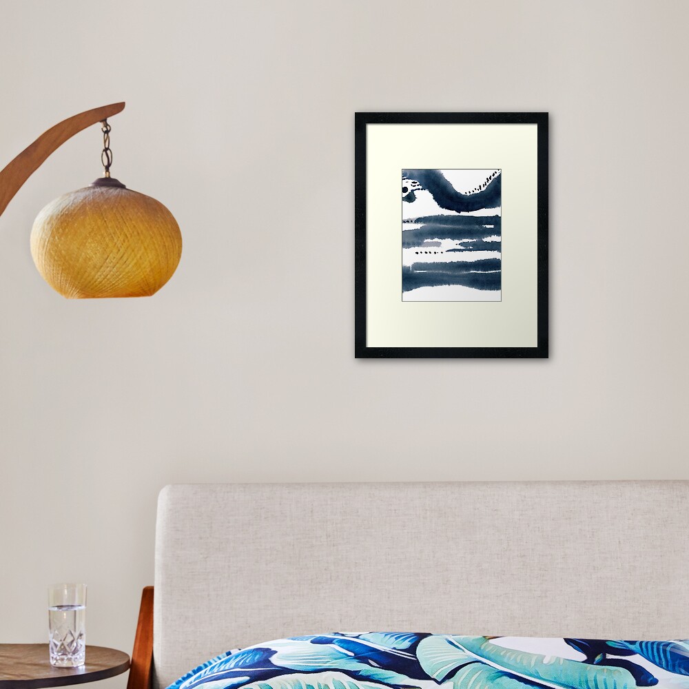Item preview, Framed Art Print designed and sold by aliawallco.