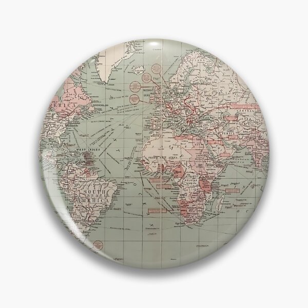 Item preview, Vintage Map designed and sold by duffy-store.