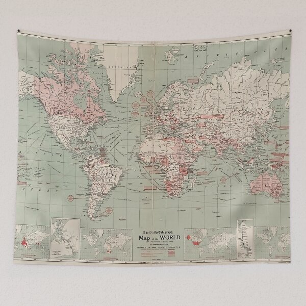 Item preview, Vintage Map designed and sold by duffy-store.