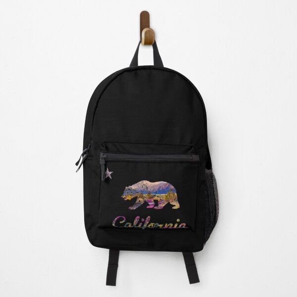 Item preview, California Bear and Star Landscape In Negative Space Visit California Gift Idea designed and sold by awonacott.