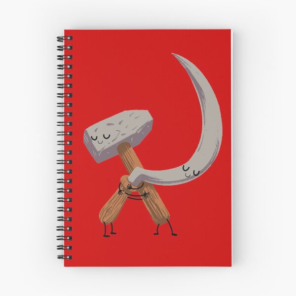 Item preview, Cute Communist Hammer and Sickle Hugging designed and sold by ctkrstudio.