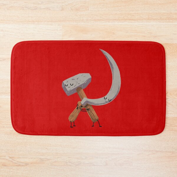 Item preview, Cute Communist Hammer and Sickle Hugging designed and sold by ctkrstudio.