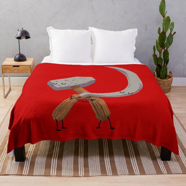 Item preview, Cute Communist Hammer and Sickle Hugging designed and sold by ctkrstudio.