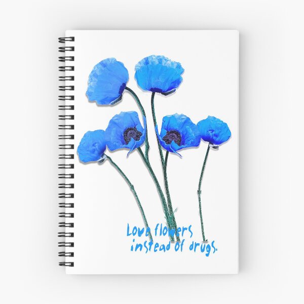 Item preview, blue poppy designed and sold by LudaNayvelt.