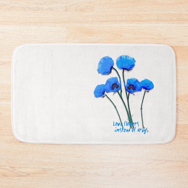 Item preview, blue poppy designed and sold by LudaNayvelt.