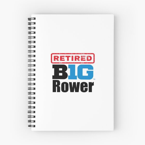 Item preview, Retired Big Ten Rower designed and sold by NatcatDoodles.