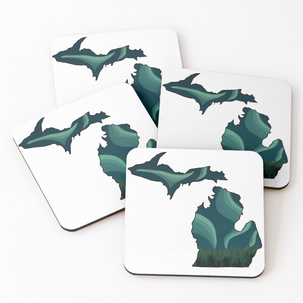 Item preview, Northern Lights Michigan designed and sold by StickersByJYen.