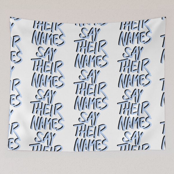 Item preview, say their names – blue designed and sold by dalvago.