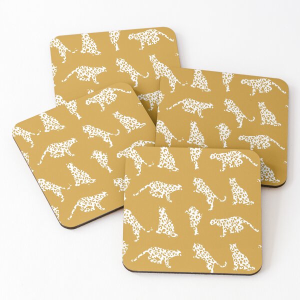 Item preview, Gold Leopard Silhouettes designed and sold by Carolina Diaz.