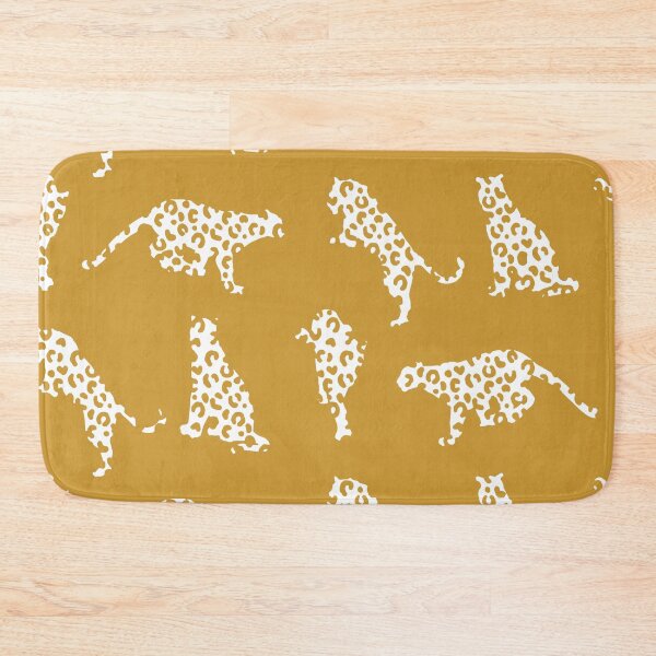 Item preview, Gold Leopard Silhouettes designed and sold by Carolina Diaz.