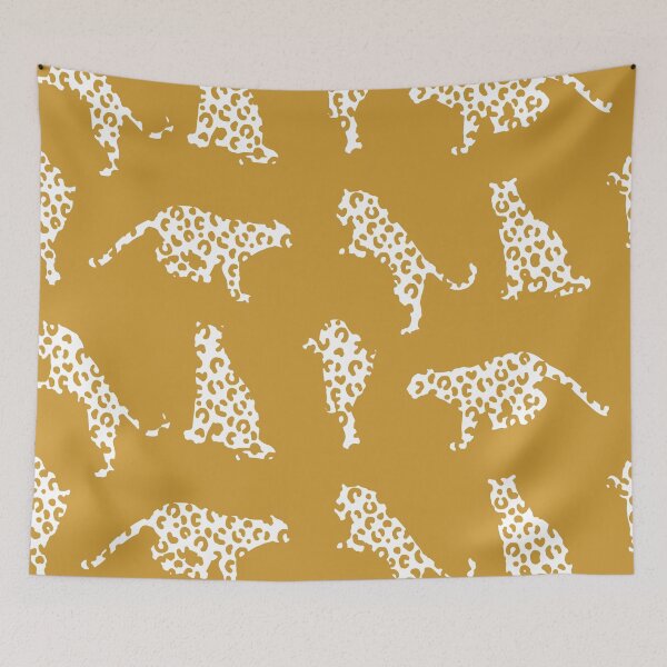 Item preview, Gold Leopard Silhouettes designed and sold by Carolina Diaz.